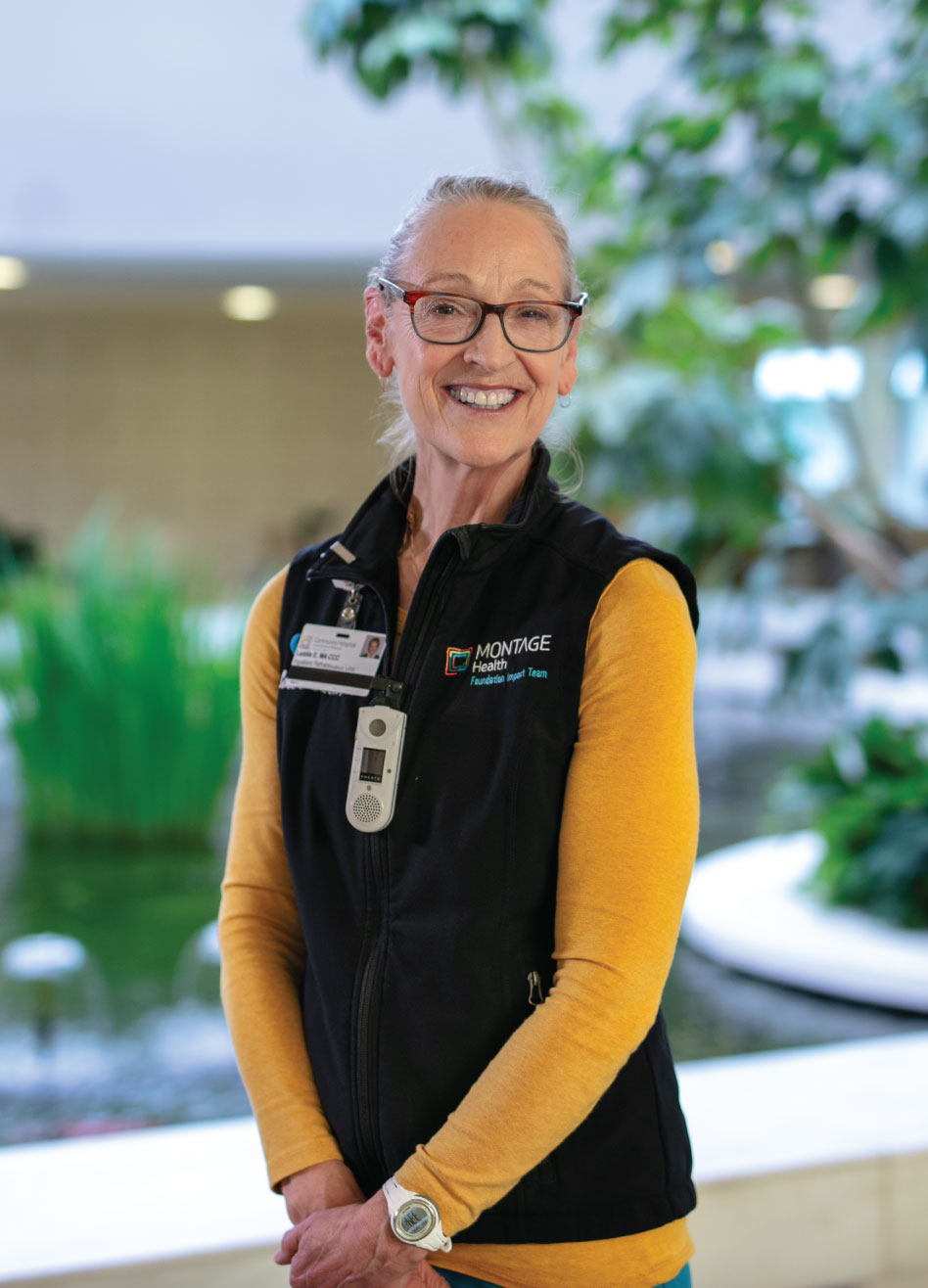 Laddie Erbele, Speech language pathologist, Inpatient Rehabilitation Unit, 10 years of service